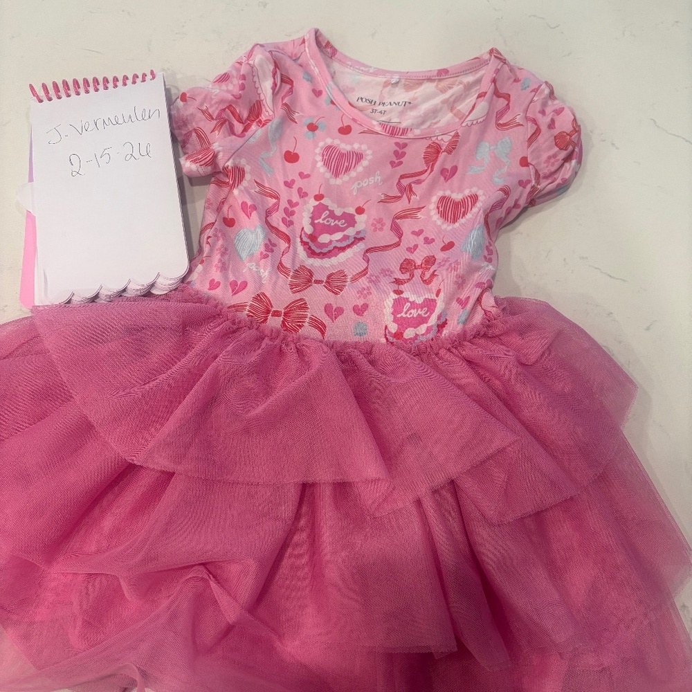 Posh Peanut Love Cake Tulle 3/4